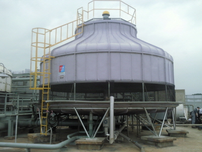 F.R.P ROUND COOLING TOWER